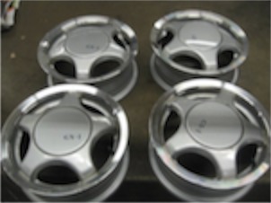 12 inch Alloy Wheels / Rims (Used / Set of 4) - Click Image to Close