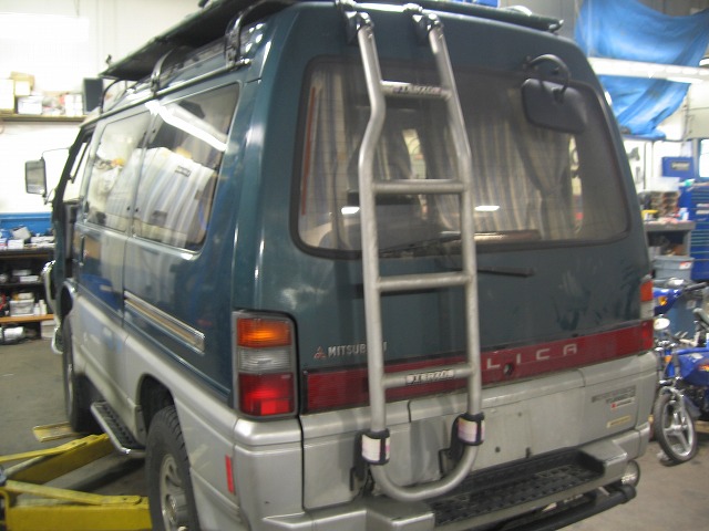 Delica - Rear Ladder (High Roof)