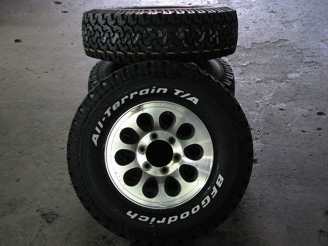 Delica - Factory Original Alloy Rims with Brand-New BF A/T Tire